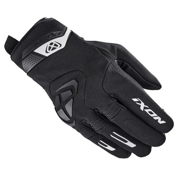 Gants Moto Ixon Mig 2 Black White Gants Moto Ixon Mig 2 Black White