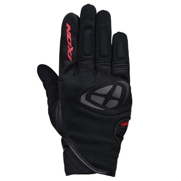 Gants Moto Ixon Mig Black Red