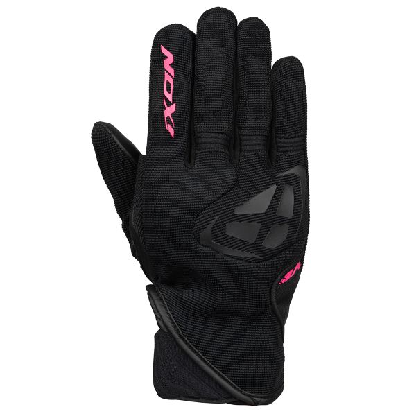 Gants Moto Ixon Mig Lady Black Fuchsia Gants Moto Ixon Mig Lady Black Fuchsia