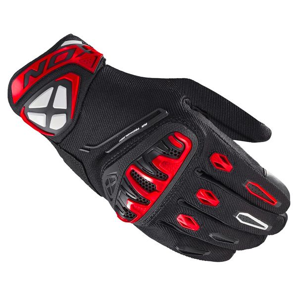 Gants Moto Ixon Mirage Air Black White Red Gants Moto Ixon Mirage Air Black White Red