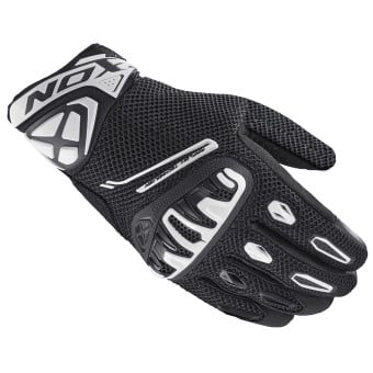Gants Moto Ixon Mirage Airflow Black White