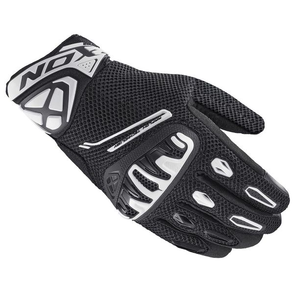 Gants Moto Ixon Mirage Airflow Black White