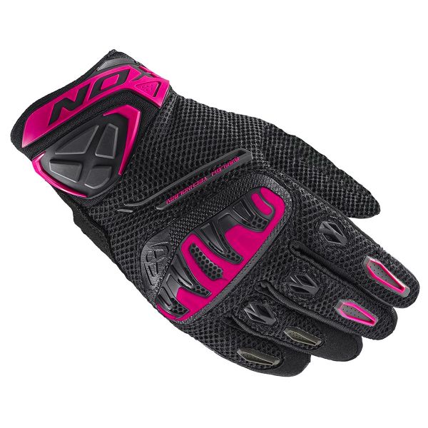 Gants Moto Ixon Mirage Airflow L Black Fuchsia