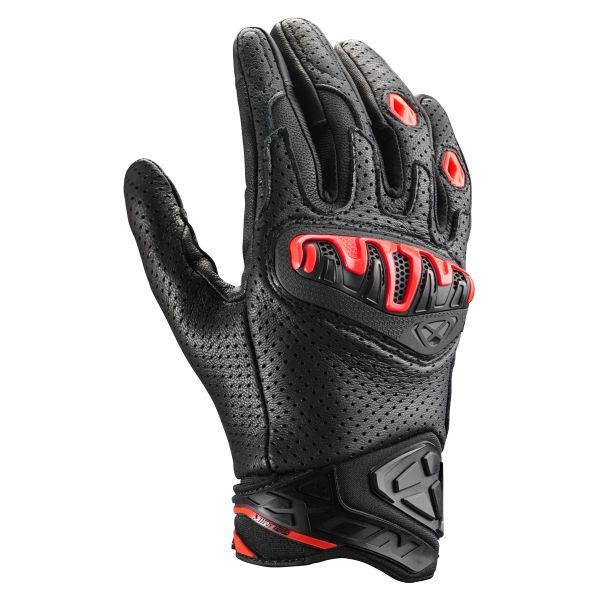 Gants Moto Ixon Mirage Leather Black Red