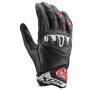 Gants Moto Ixon Mirage Leather Black White Red
