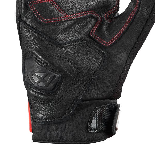 Ixon Mirage Leather Black White Red