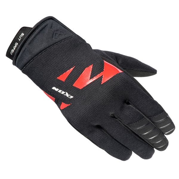Gants Moto Ixon Ms Fever Black Red Gants Moto Ixon Ms Fever Black Red