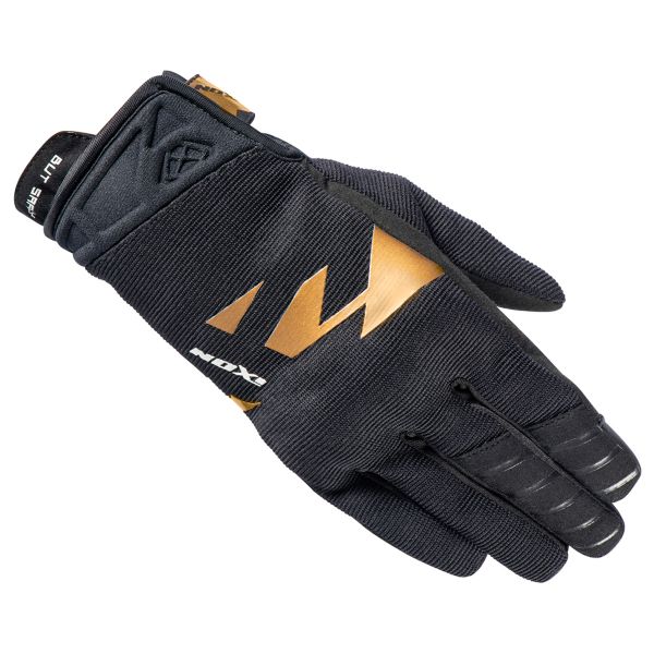 Gants Moto Ixon Ms Fever Lady Black Gold Gants Moto Ixon Ms Fever Lady Black Gold