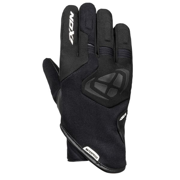 Gants Moto Ixon Ms Mig WP Black White Gants Moto Ixon Ms Mig WP Black White