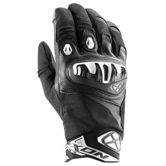 Gants Moto Ixon Ms Torpedo Black White