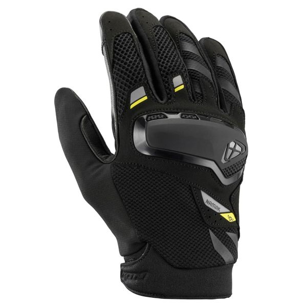 Gants Moto Ixon Namak Black Yellow Gants Moto Ixon Namak Black Yellow