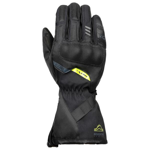 Gants Moto Ixon Pro Eddas Black Yellow Vif