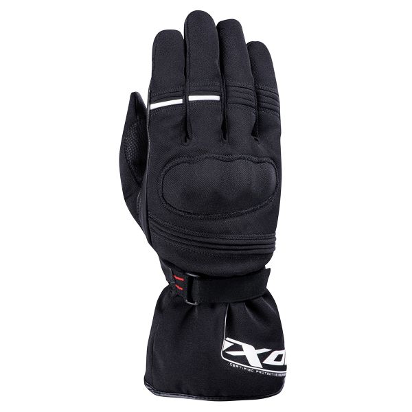 Gants Moto Ixon Pro Field Black White Gants Moto Ixon Pro Field Black White