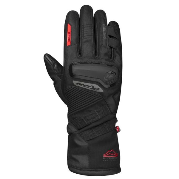 Gants Moto Ixon Pro Ragnar Black Bright Red