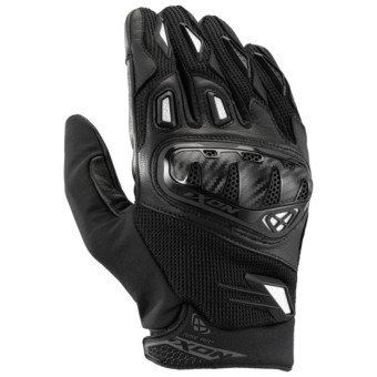 Gants Moto Ixon Rise Air 2 Black White Gants Moto Ixon Rise Air 2 Black White