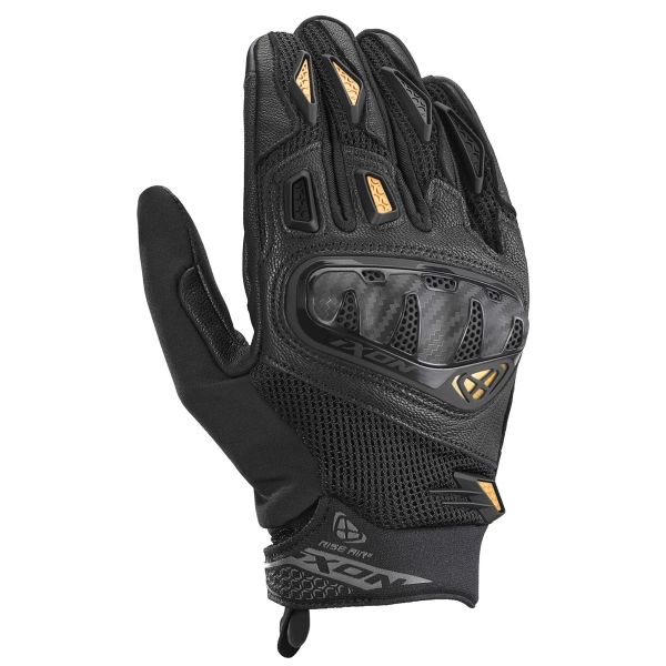 Gants Moto Ixon Rise Air 2 Lady Black Gold Gants Moto Ixon Rise Air 2 Lady Black Gold