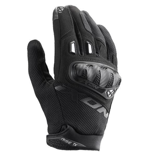 Gants Moto Ixon Rise TX Black White