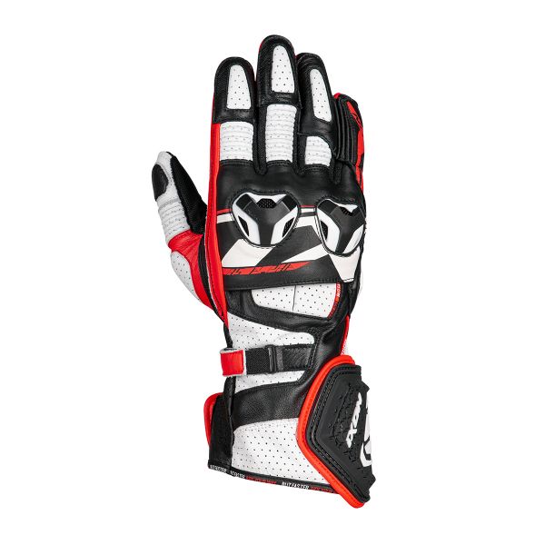 Gants Moto Ixon Rs Alpha Black White Red Gants Moto Ixon Rs Alpha Black White Red