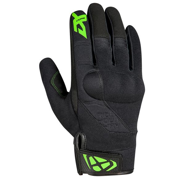 Gants Moto Ixon Rs Delta Black Green Gants Moto Ixon Rs Delta Black Green