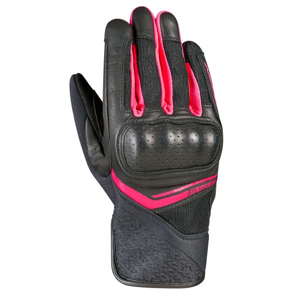 Gants Moto Ixon Rs Launch Lady Black Fushia