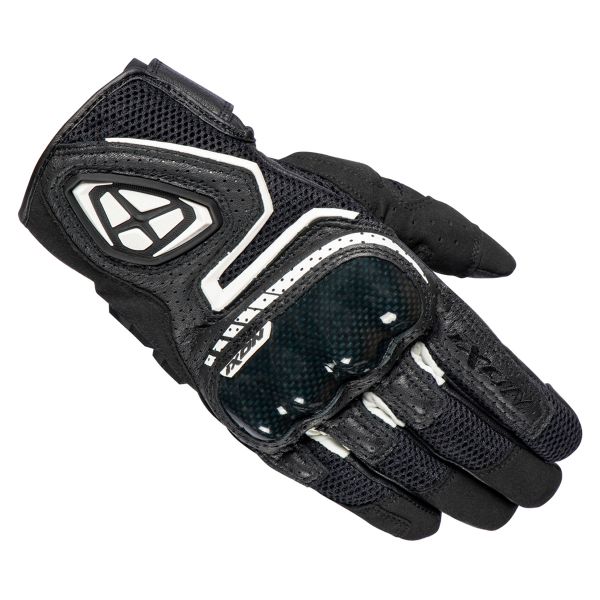 Gants Moto Ixon RS5 Air Black White