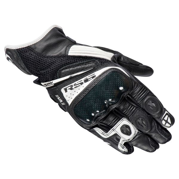 Gants Moto Ixon RS6 Air Black White