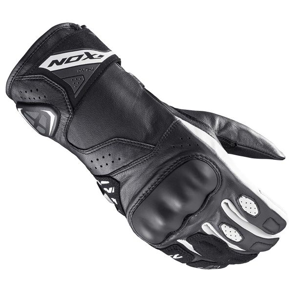 Gants Moto Ixon Thund Black White Gants Moto Ixon Thund Black White