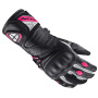 Gants Moto Ixon Thund L Black Fuchsia