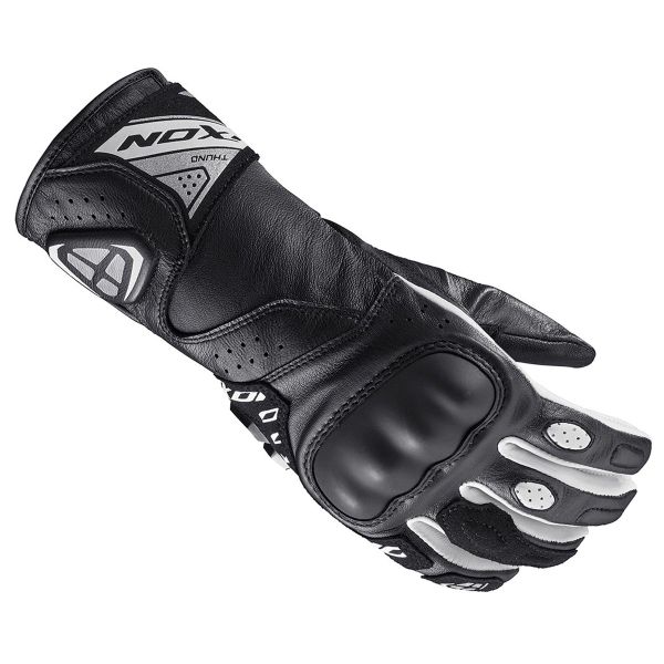 Gants Moto Ixon Thund L Black White Gants Moto Ixon Thund L Black White