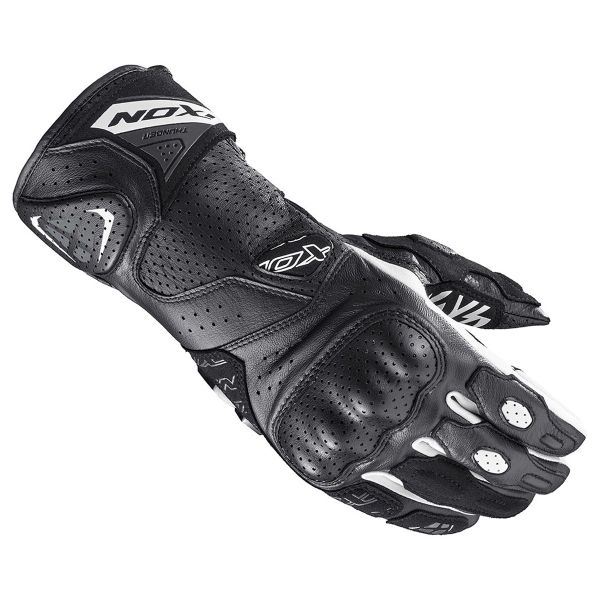 Gants Moto Ixon Thunder Air Black White Gants Moto Ixon Thunder Air Black White