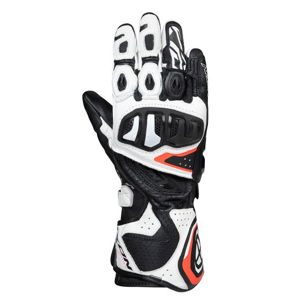 Gants Moto Ixon Vortex GL Black White Gants Moto Ixon Vortex GL Black White