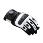 Gants Moto Knox Orsa Leather MK3 Black White