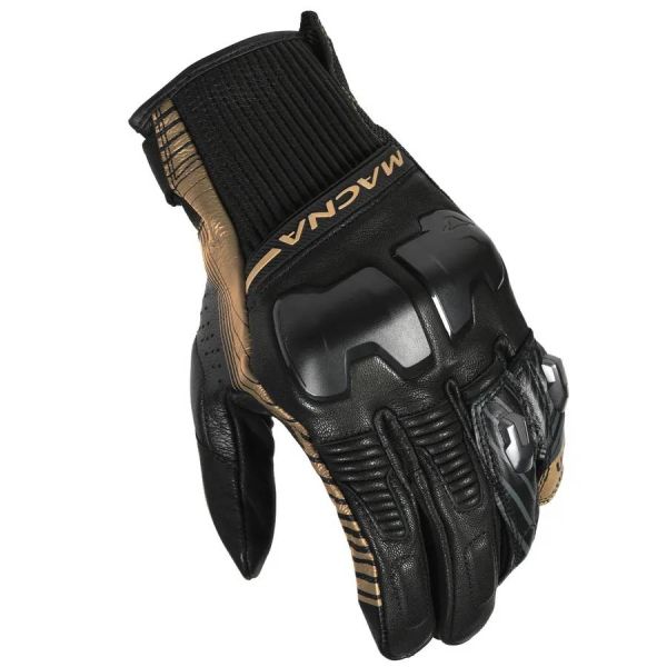Gants Moto Macna Ultraxx Noir Or Gants Moto Macna Ultraxx Noir Or