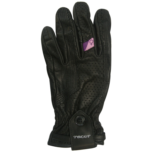 Gants Moto Racer Milano Noir