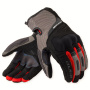 Gants Moto REV'IT Cavern Grey Red