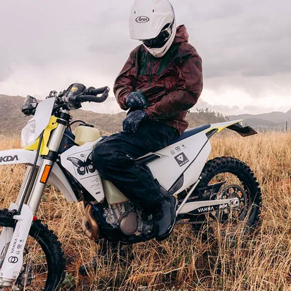 REV'IT Continent WB Gloves Black Grey