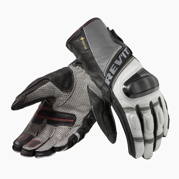 Gants Moto REV'IT Dominator 3 GTX Gris Clair Gants Moto REV'IT Dominator 3 GTX Gris Clair