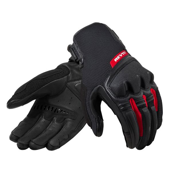 Gants Moto REV'IT Duty Black Red