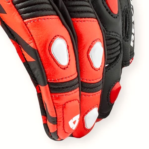 REV'IT Jerez 4 Neon Red Black