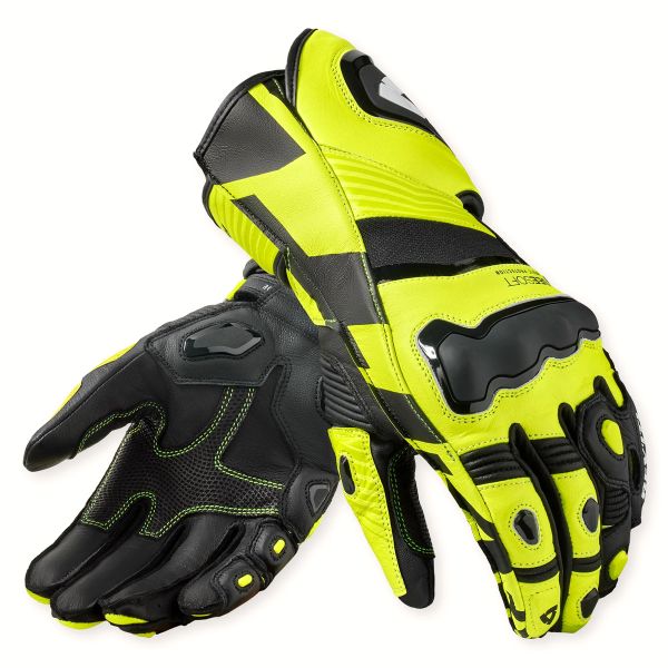 Gants Moto REV'IT Jerez 4 Neon Yellow Black