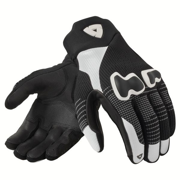 Gants Moto REV'IT Kinetic 2 Black White