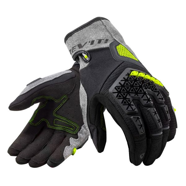 Gants Moto REV'IT Mangrove Silver Black