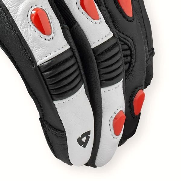 REV'IT Quantum 3 White Neon Red