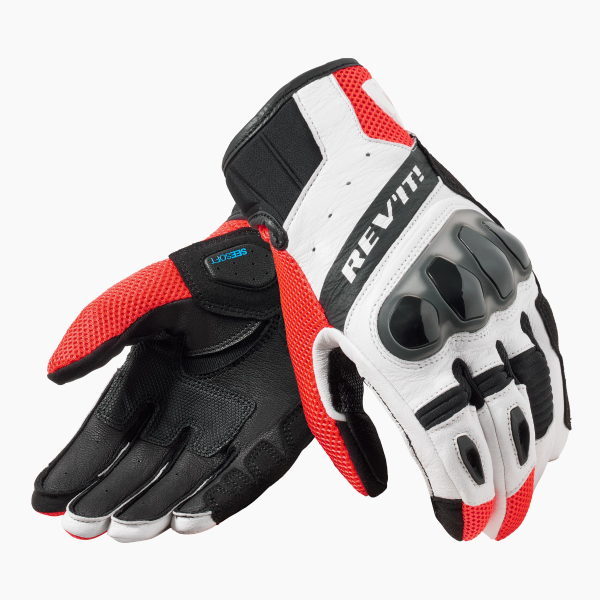 Gants Moto REV'IT Ritmo Black Neon Red