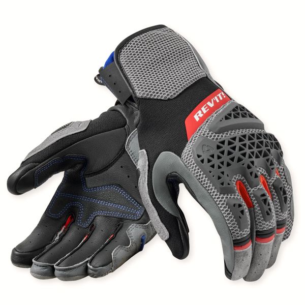 Gants Moto REV'IT Sand 5 Grey Red