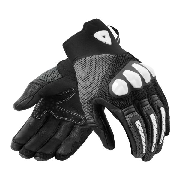 Gants Moto REV'IT Speedart Air Noir Blanc
