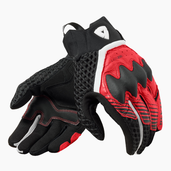 Gants Moto REV'IT Veloz Black Red
