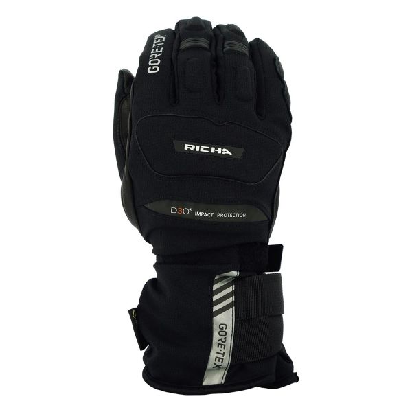 Gants Moto Richa North Gore-Tex Black Gants Moto Richa North Gore-Tex Black