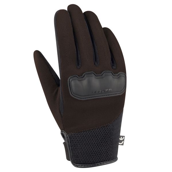 Gants Moto Segura Eden Black Brown