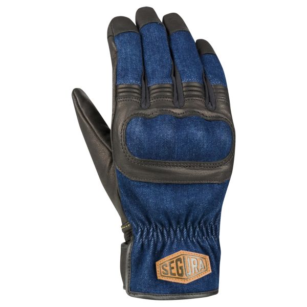 Gants Moto Segura Hunky Black Blue Gants Moto Segura Hunky Black Blue